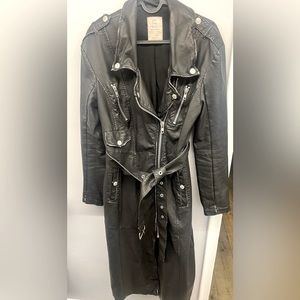 Free People Isabelle Vegan Motto Jacket